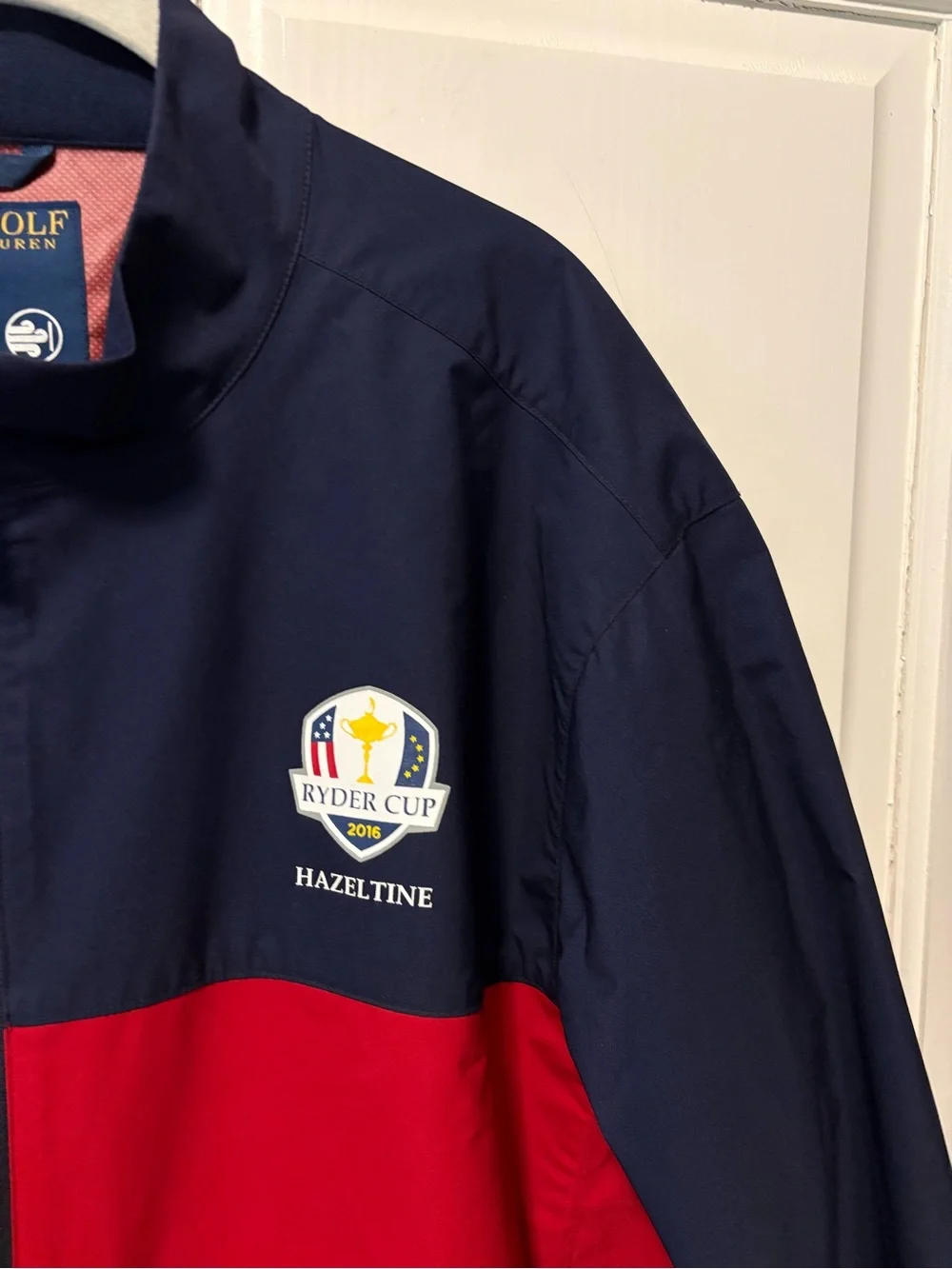Polo golf Ralph Lauren PGA Ryder Cup windbreaker jacket Hazeltine 2016 xl men’s
